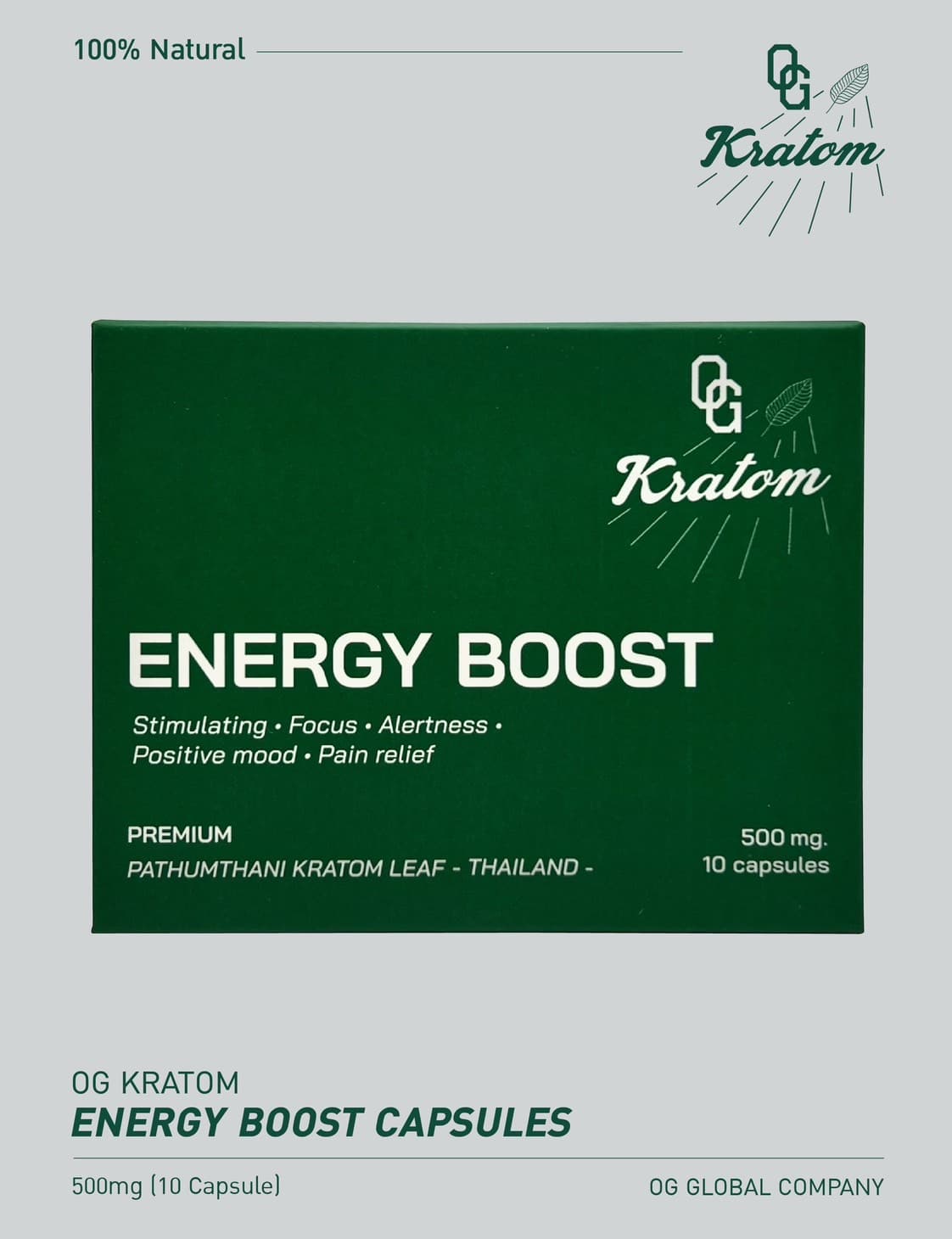 OG Kratom Energy Boost — additional view 1